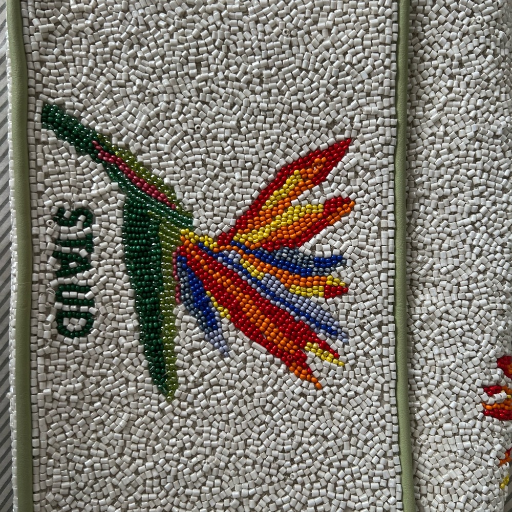 STAUD Beaded Tommy Bag - Birds of Venice - Picture 12 of 13